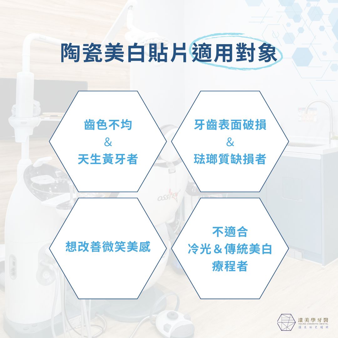 陶瓷美白貼片適用對象