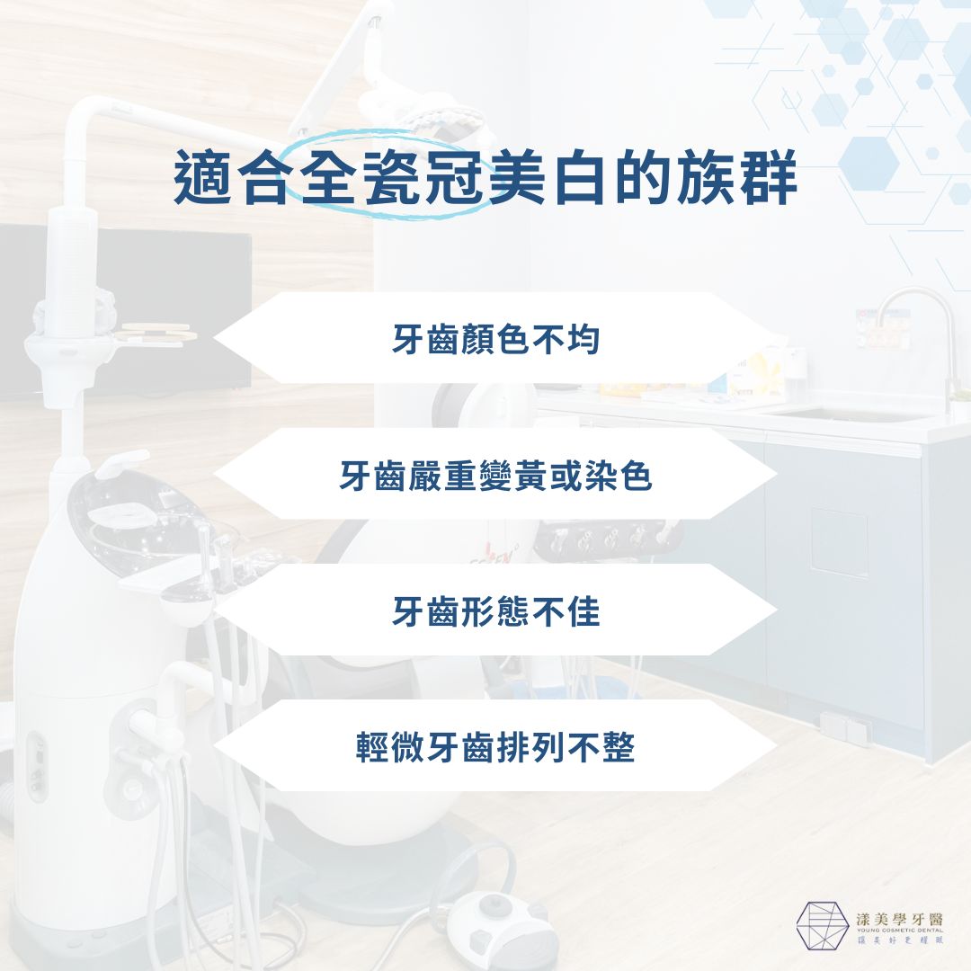 適合全瓷冠美白的族群