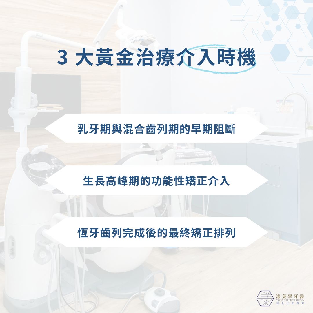 3 大黃金治療介入時機